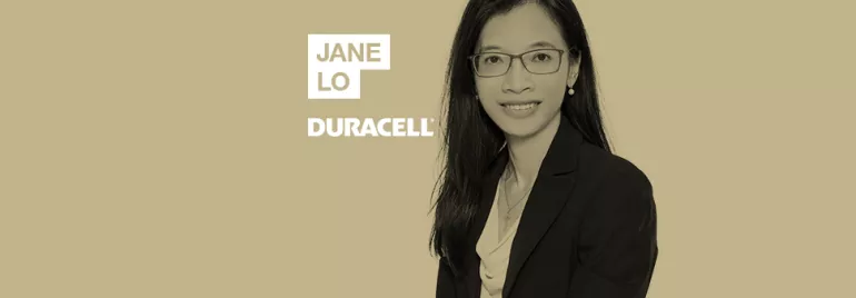Page Executive's Leading Women series, featuring Jane Lo, Senior Director, Asia at Duracell Professional