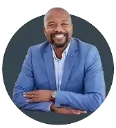 man crosing his arms