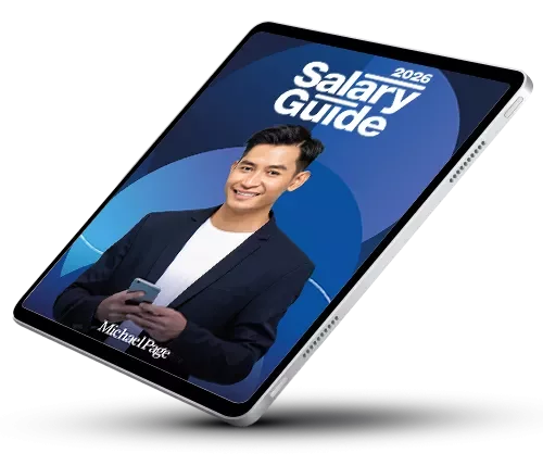 Salary Guide 2026 Report Tablet